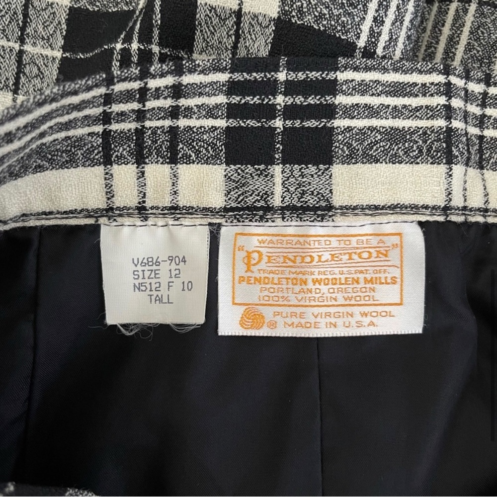 Vintage Pendleton Wool Skirt - Picture 3 of 3